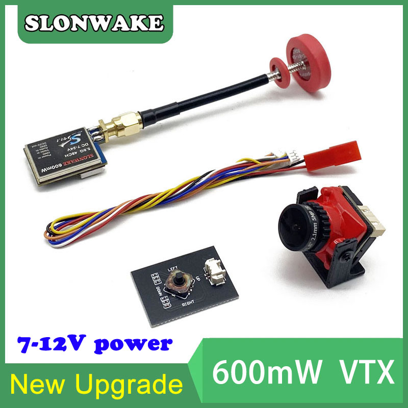 Drone Rc Mini - 5.8g 48ch 600mw ajustável VTX-CAM fpv