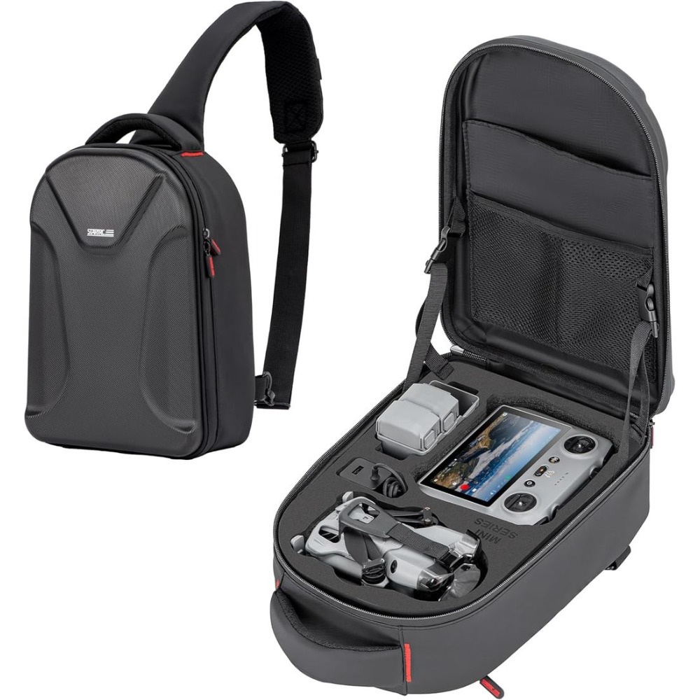 Drone Dji Rc Mini 3 - Mochila rígida à prova d'água para