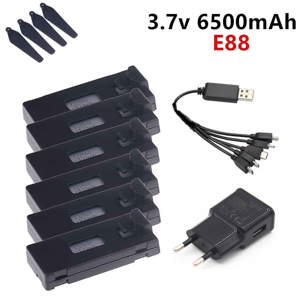 Lyzrc Drone - Bateria lipo 3.7v 6500mah para e88