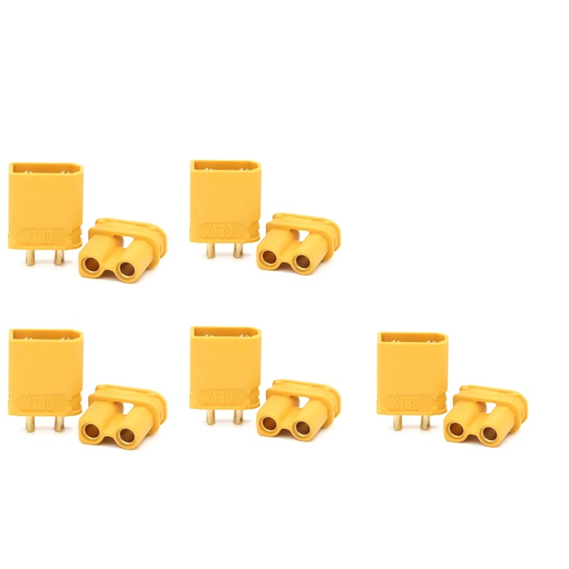 Drone Rc Link - 5/10 pares xt30 xt 30 conectores