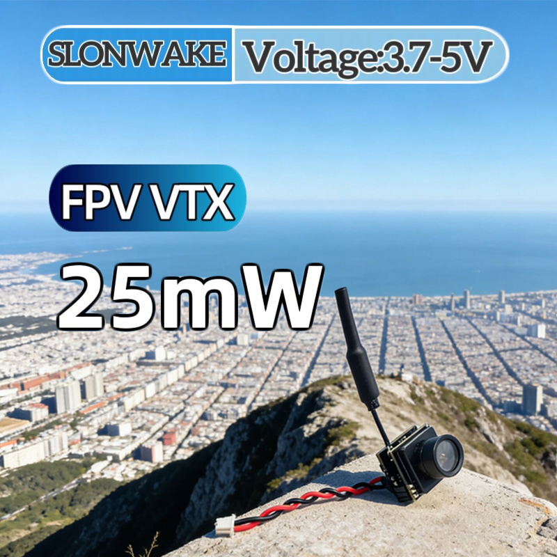 Drone Rc Mini - Transmissor e Câmera Integrados SLONWAKE FPV