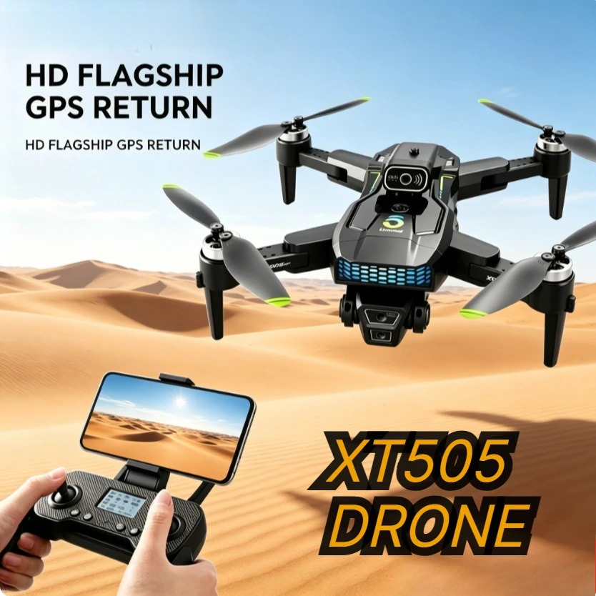 Xt505 Rc Drone - Drone RC XT505 Original com GPS,