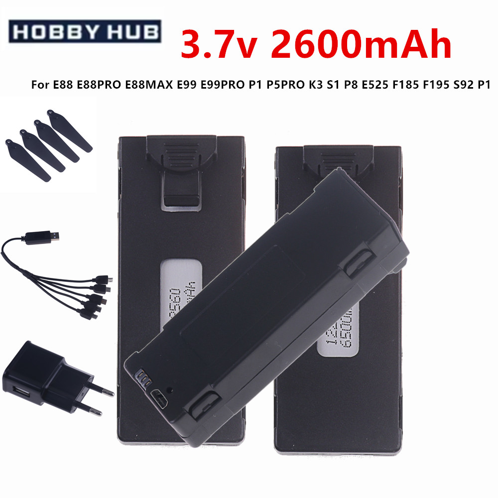 Drone Rc S1S - Bateria original e88 para drone, quadricóptero