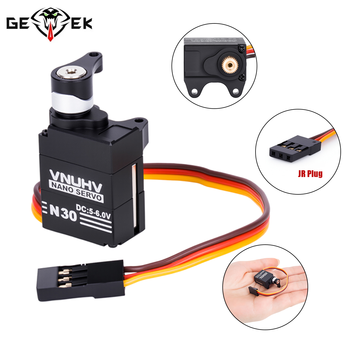 Rc Car Servo - Servo Digital de Alumínio com Servo