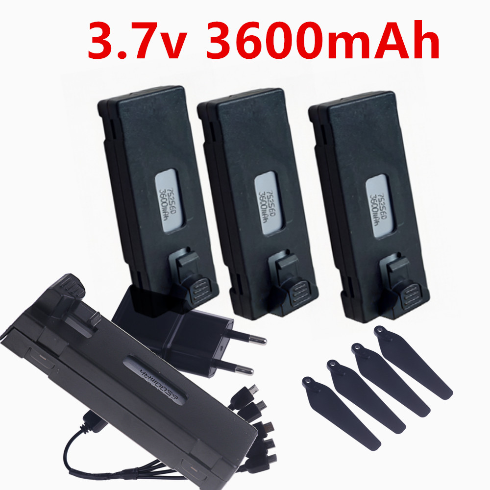 Drone Rc S1S - Bateria de Reposição para Drones 3.7V