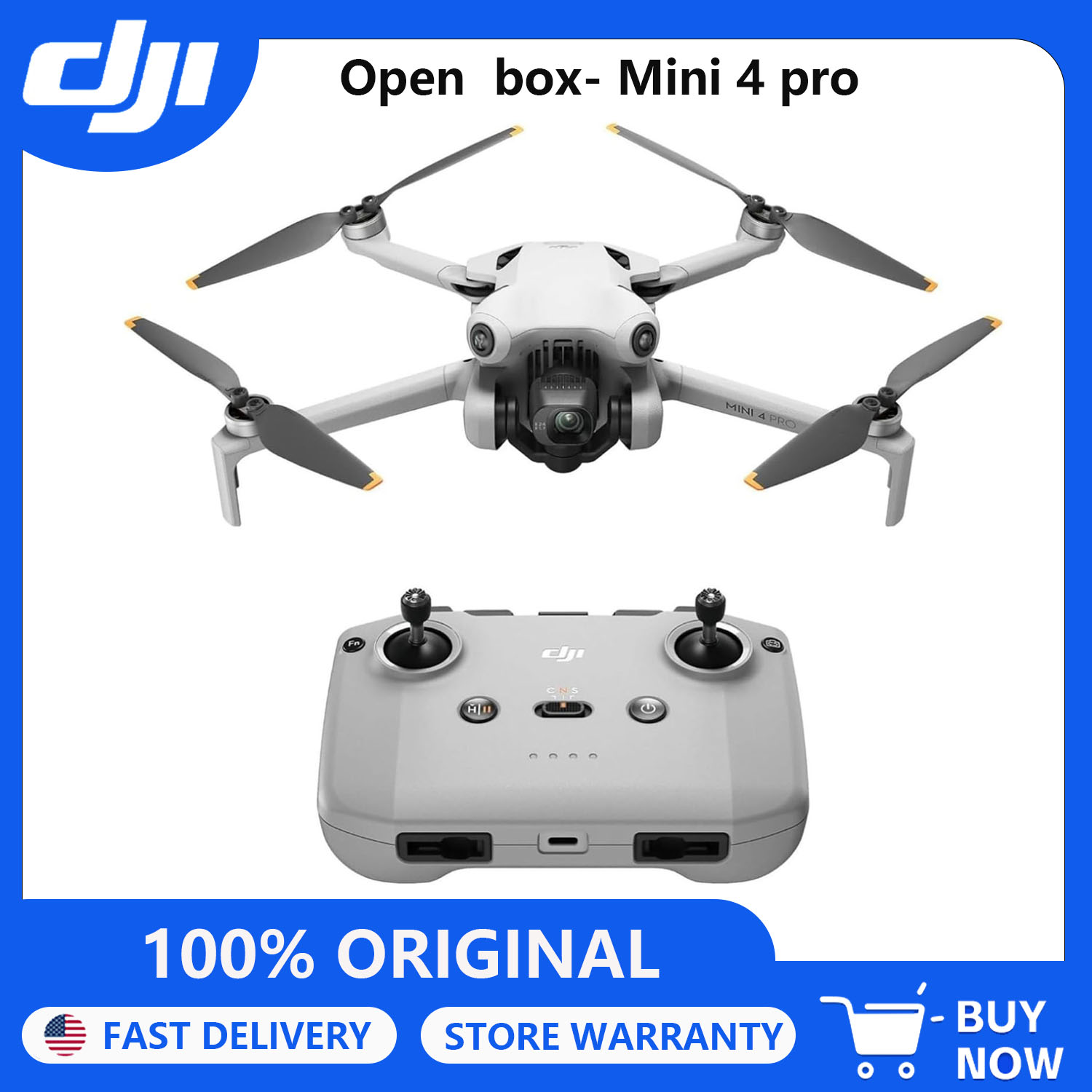Drone Dji Rc Mini 3 - Caixa Aberta - Drones DJI Mini