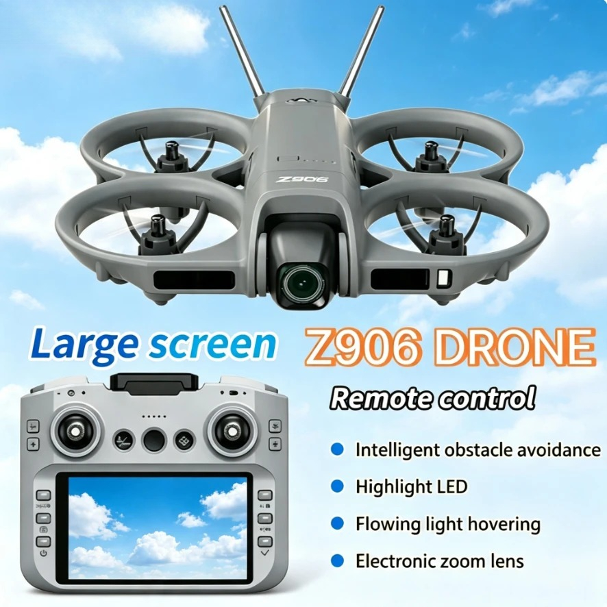 Drone Smart Rc - Drone Dobrável Original Z906 com GPS,