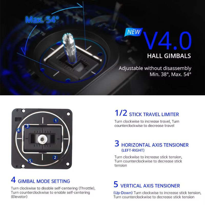 RadioMaster TX16S MKII V4.0 16 - Drone Rc Drone avaliação e preço