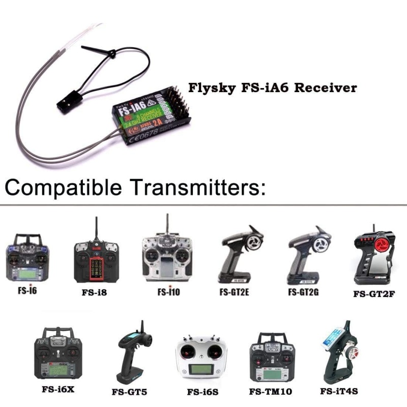Flysky FS-IA6 Receptor 6CH Ant - Drone Rc Battery avaliação e preço