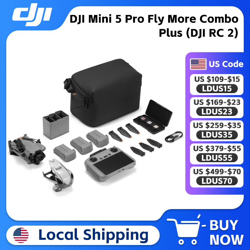 DJI Mini 5 Pro Fly More Combo  - Drone Dji Rc Mini 3 avaliação e preço