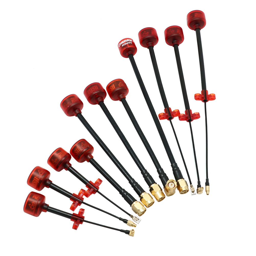 Rush cereja fpv 5.8g antena lh - Drone Rc Battery avaliação e preço