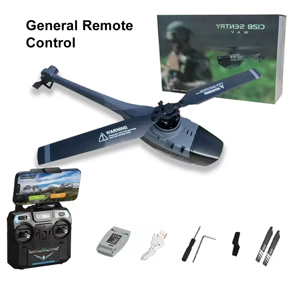 C128 RC Helicóptero 4 Hélices  - Drone Vs Rc Helicopter avaliação e preço