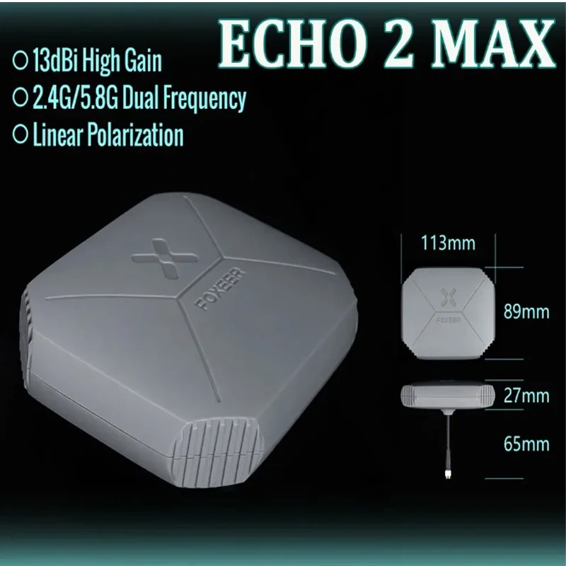 Antena FPV Foxeer Echo 2 MAX 1 - Drone Rc Frequency avaliação e preço