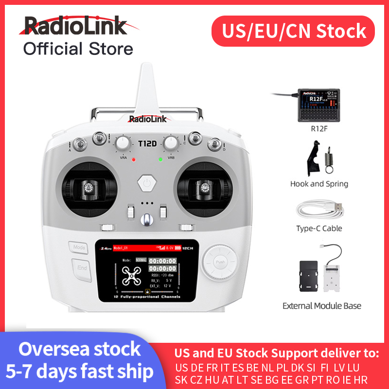 Radiolink T12D ELRS Transmisso - Joystick Rc Drone avaliação e preço