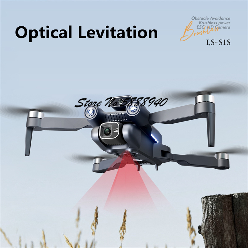 Drone Dobrável com Controle Re - Drone Rc S1S avaliação e preço
