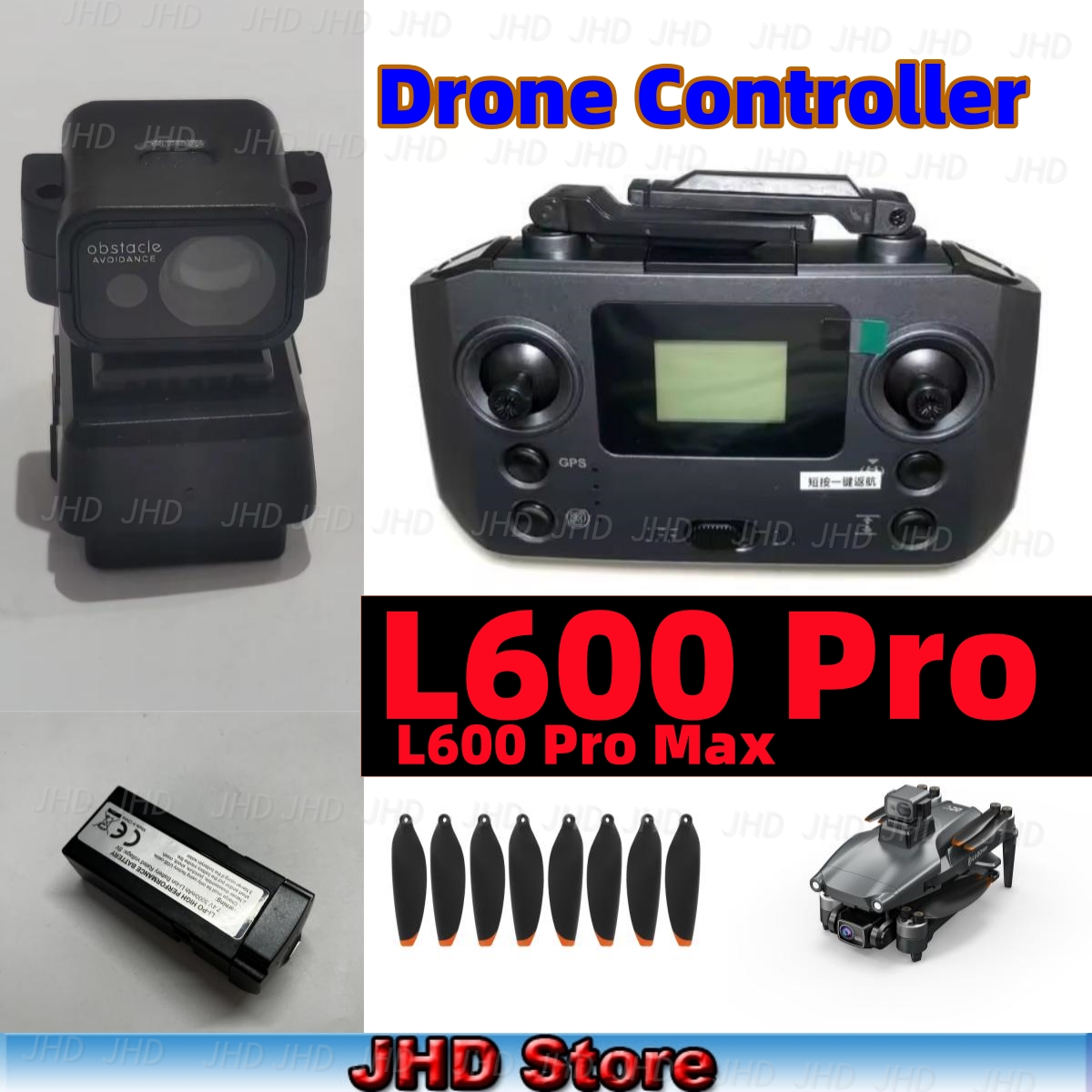Jhd l600 pro drone rc quadcopt - Lyzrc Drone avaliação e preço