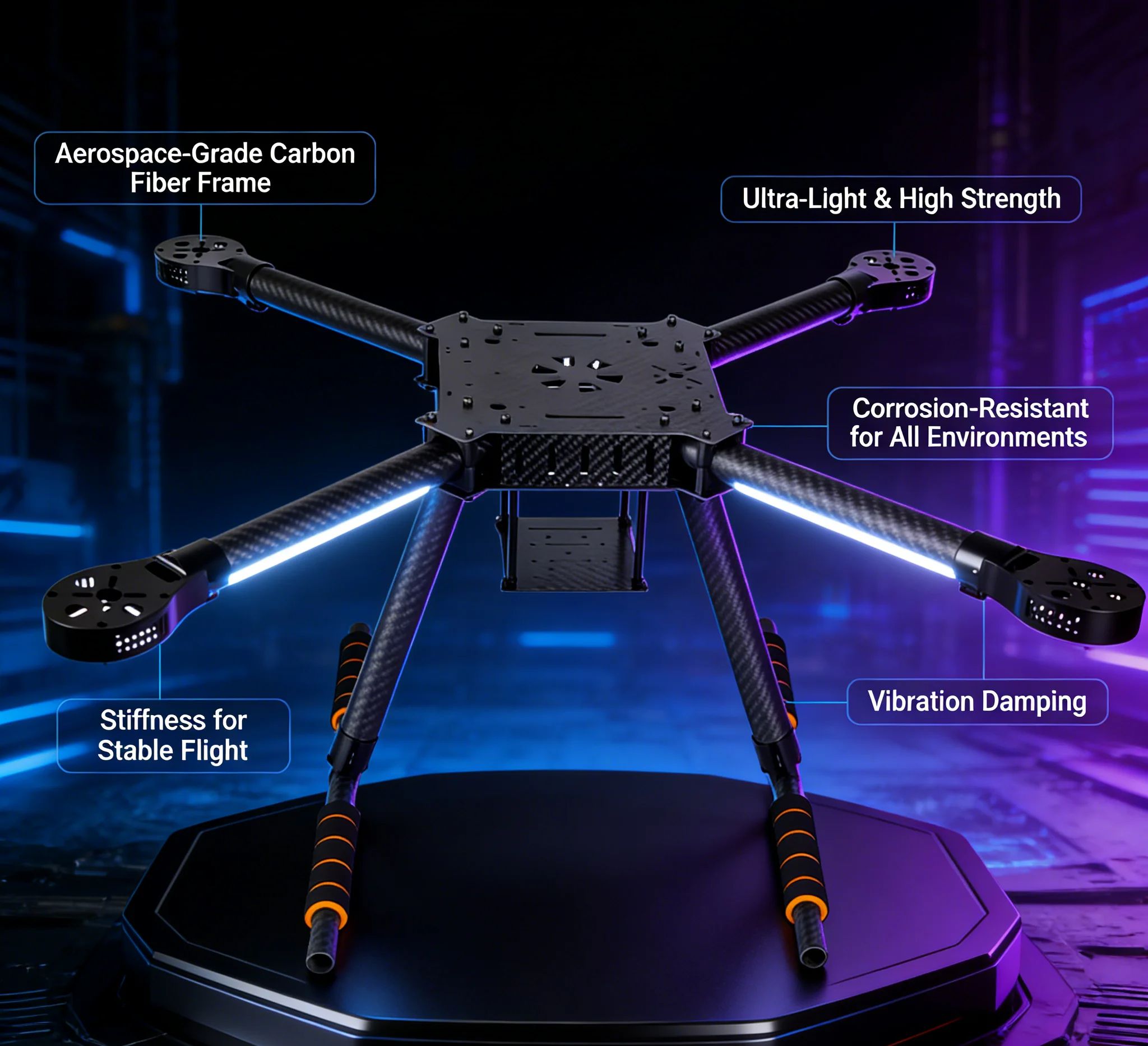 Estrutura de Drone Multi-Rotor - Heavy Lift Drone Frame avaliação e preço