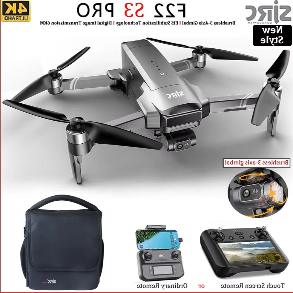 Quadricóptero RC dobrável SJRC - Drone Vera Rc avaliação e preço