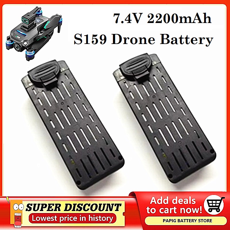 Bateria s159 7.4v 2200mah s159 - Lyzrc Drone avaliação e preço