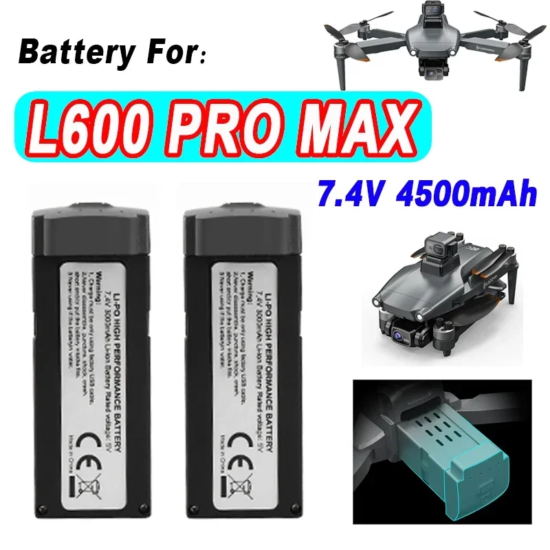 7.4v 4500mah L600 Pro Max Dron - Lyzrc Drone avaliação e preço