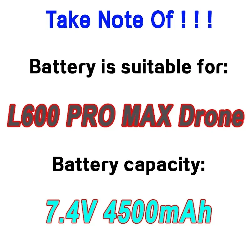 7.4v 4500mah L600 Pro Max Dron - Lyzrc Drone avaliação e preço