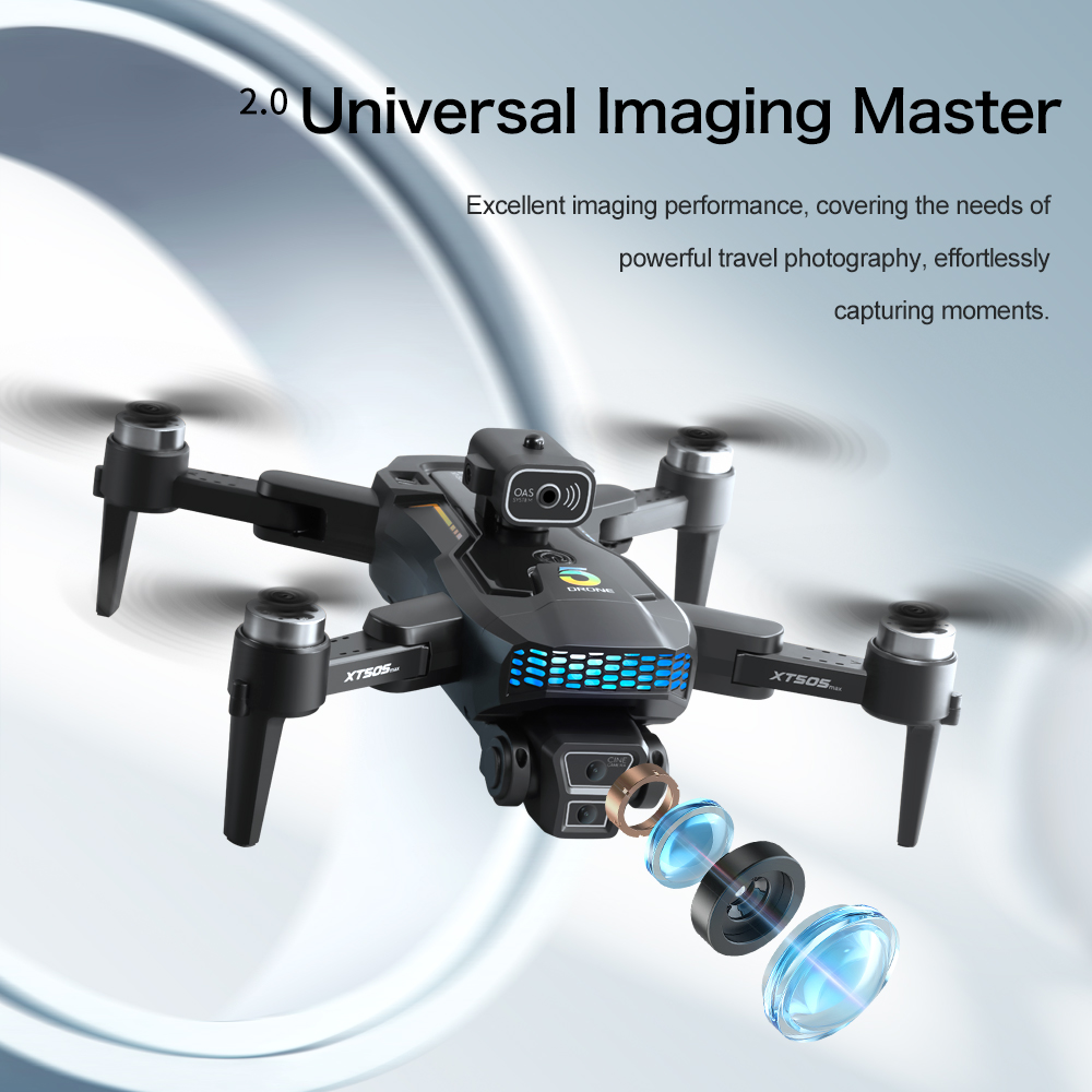 Drone GPS Dobrável Original XT - Xt505 Rc Drone avaliação e preço