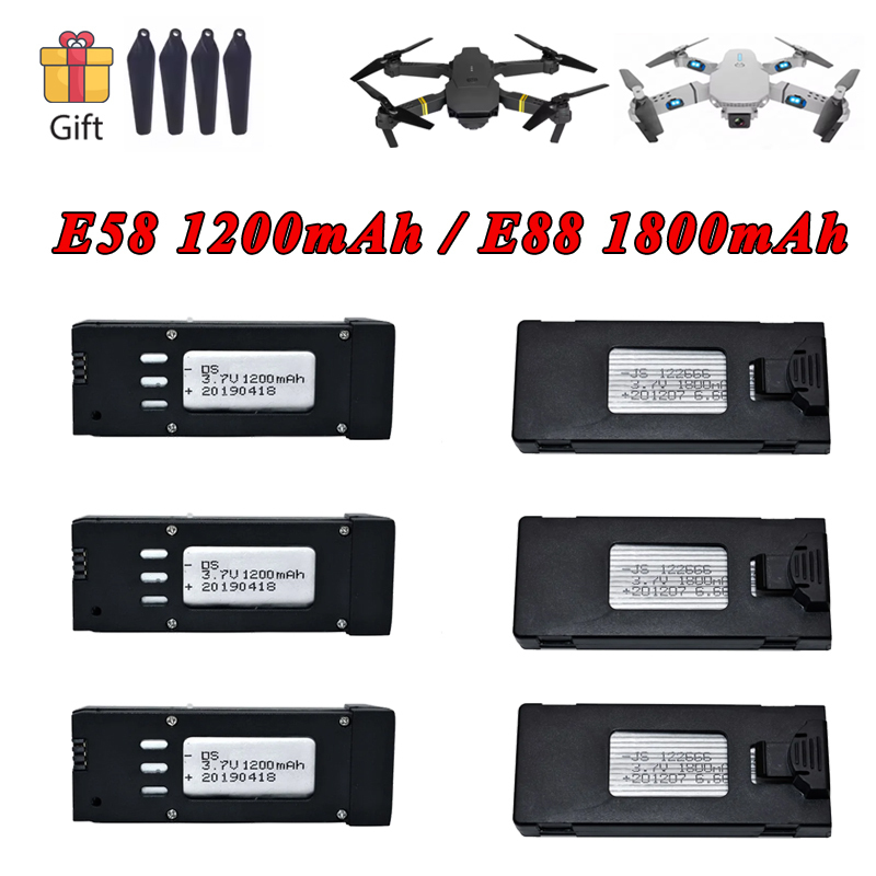 Bateria lipo 3.7v 1200mah 1800 - Lyzrc Drone avaliação e preço