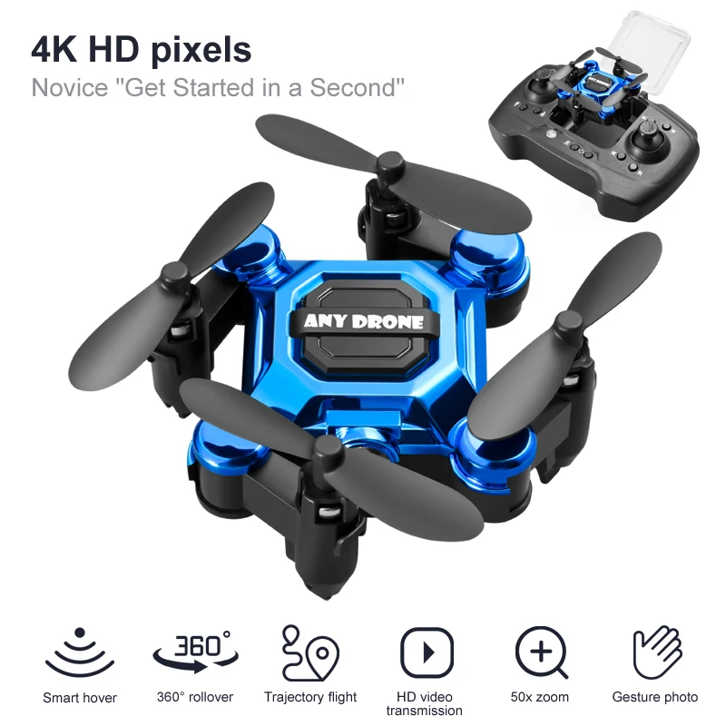 Câmera 4K HD RC Drone Dobrável - Drone Smart Rc avaliação e preço